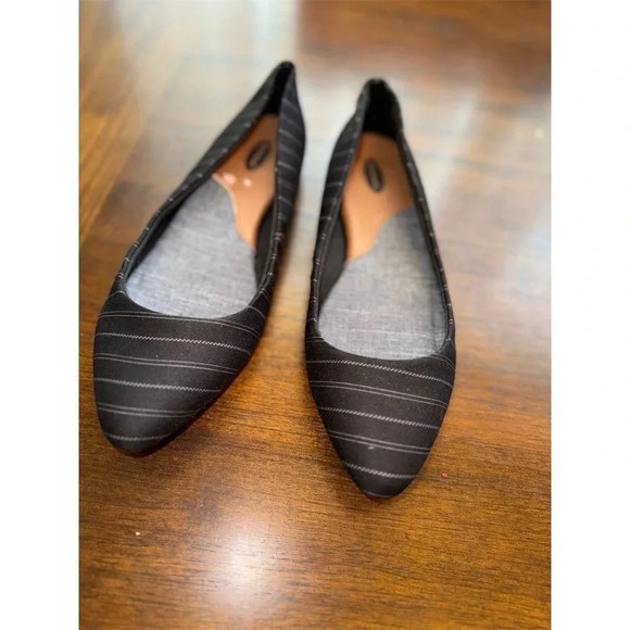 Dr. Scholl's Women's Ballet Flats Navy Pinstripe Size 7 M US Cushioned sole - Picture 5 of 7